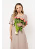 Awama Kleid in Beige