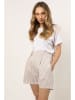 Awama Short beige/wit