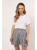 Awama Shorts in Schwarz/Weiss