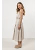 Awama Kleid in Beige