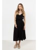 Awama Kleid in Schwarz