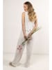 Awama Stoffen broek beige