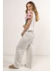 Awama Stoffen broek beige