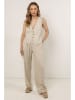 Awama Stoffen broek beige