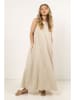 Awama Kleid in Beige