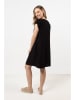 Awama Kleid in Schwarz