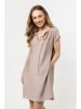 Awama Kleid in Beige