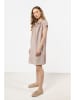 Awama Kleid in Beige