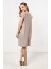 Awama Kleid in Beige