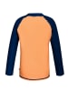 Peek U Badeshirt "Poseidon" in Dunkelblau/ Orange