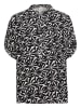 Camel Active Bluse in Schwarz/ Weiß