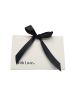 Eclat d'Argent Geschenktüte in Creme/ Schwarz