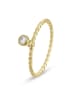 ÔNESSA Beschicht. Ring mit Edelstein