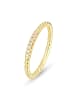 ÔNESSA Beschicht. Ring mit Edelsteinen