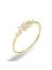 ÔNESSA Gecoate ring met edelstenen