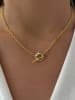 ÔNESSA Gecoate ketting met sierelementen - (L)43 cm