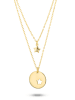 ÔNESSA Gecoate ketting met hanger - (L)40 cm
