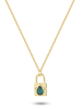 ÔNESSA Gecoate ketting met hanger - (L)40 cm