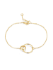 ÔNESSA Gecoate armband met sierelementen