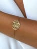 ÔNESSA Gecoate armband met sierelementen