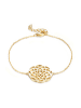 ÔNESSA Gecoate armband met sierelementen