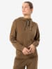super.natural Sweatjacke "Solution" in Hellbraun