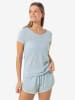 super.natural Shirt "Midsummer" in Hellblau