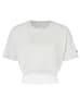 super.natural Trainingsshirt in Creme/ Weiß