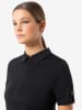super.natural Poloshirt "Zip" zwart