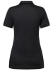 super.natural Poloshirt "Zip" zwart