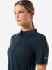 super.natural Poloshirt "Zip" donkerblauw