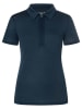 super.natural Poloshirt "Zip" donkerblauw