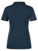 super.natural Poloshirt "Zip" donkerblauw