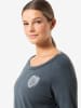 super.natural Funktionslongsleeve "Little Heartwood Crew" in Grau