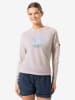 super.natural Hoodie "Tulips" in Rosa