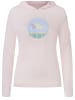 super.natural Hoodie "Tulips" in Rosa