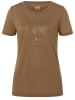 super.natural Functioneel shirt "Tree Of Knowledge" lichtbruin