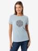 super.natural Funktionsshirt "Ornament" in Hellblau