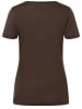 super.natural Funktionsshirt "Ornament" in Braun