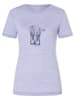 super.natural Funktionsshirt "Flower Boots" in Lila