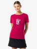 super.natural Functioneel shirt "Flower Boots" roze