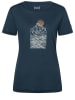 super.natural Functioneel shirt "Preikestolen Cloffs" donkerblauw