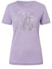 super.natural Funktionsshirt "Rock Flowers" in Lila
