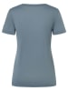 super.natural Functioneel shirt "Rock Flowers" blauw
