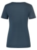 super.natural Funktionsshirt "Rock Flowers" in Dunkelblau