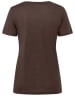 super.natural Functioneel shirt "Flower" bruin