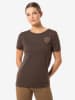 super.natural Functioneel shirt "Little Heartwood" bruin