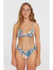 O'Neill Biustonosz bikini "Seaside" w kolorze niebieskim ze wzorem