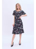 Marks & Spencer Kleid in Schwarz/ Rosa