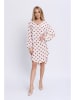 Marks & Spencer Kleid in Creme/ Pink